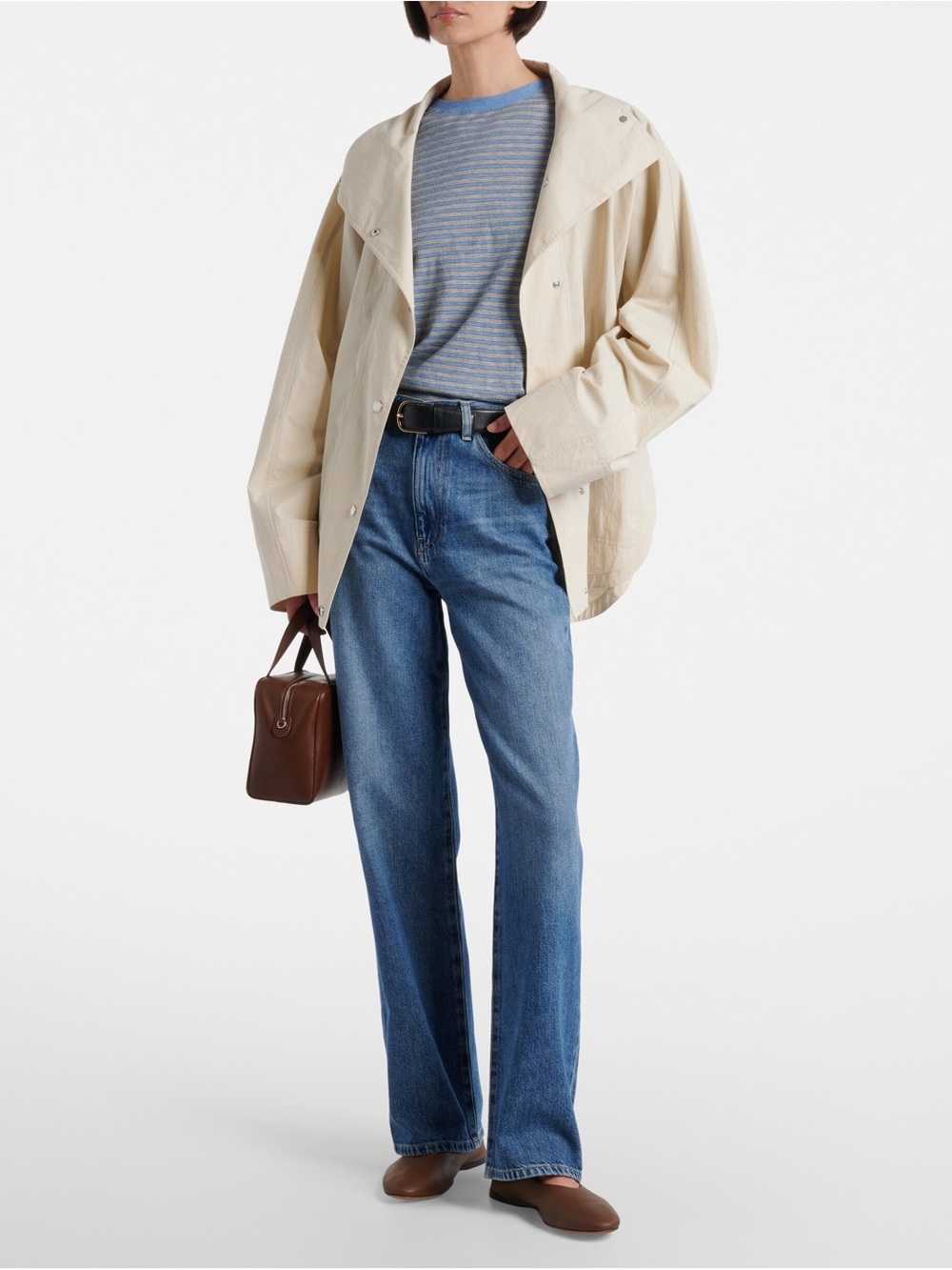 AG KORA NWT Classic High-Rise Straight Women Jeans in Medium Blue